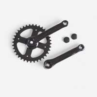 Pedaleira monoprato 36 dentes com cranques de 140 mm
