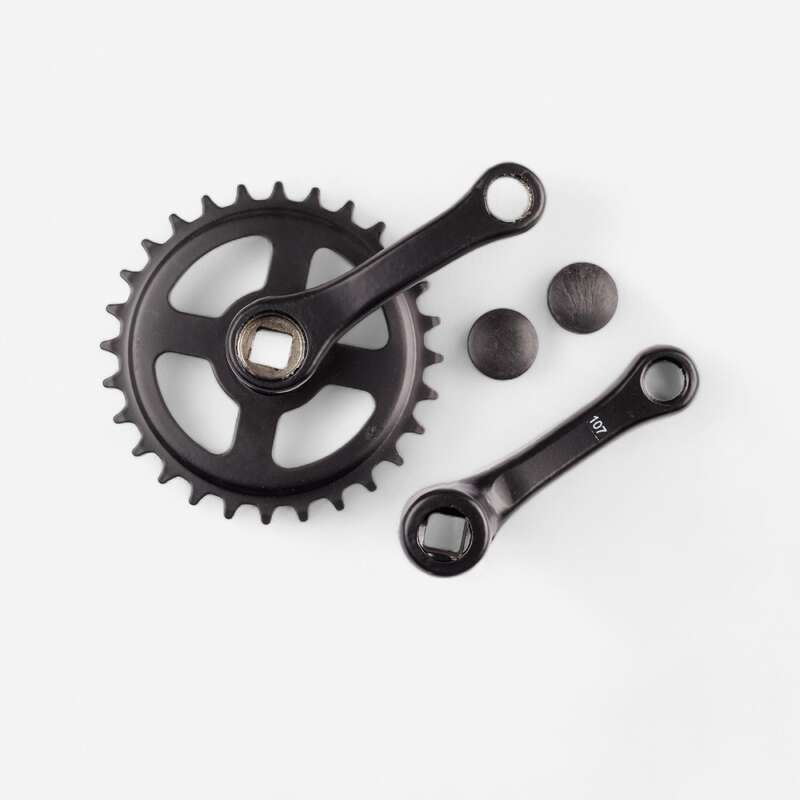 90 mm 28 Tooth Single Chainset Decathlon