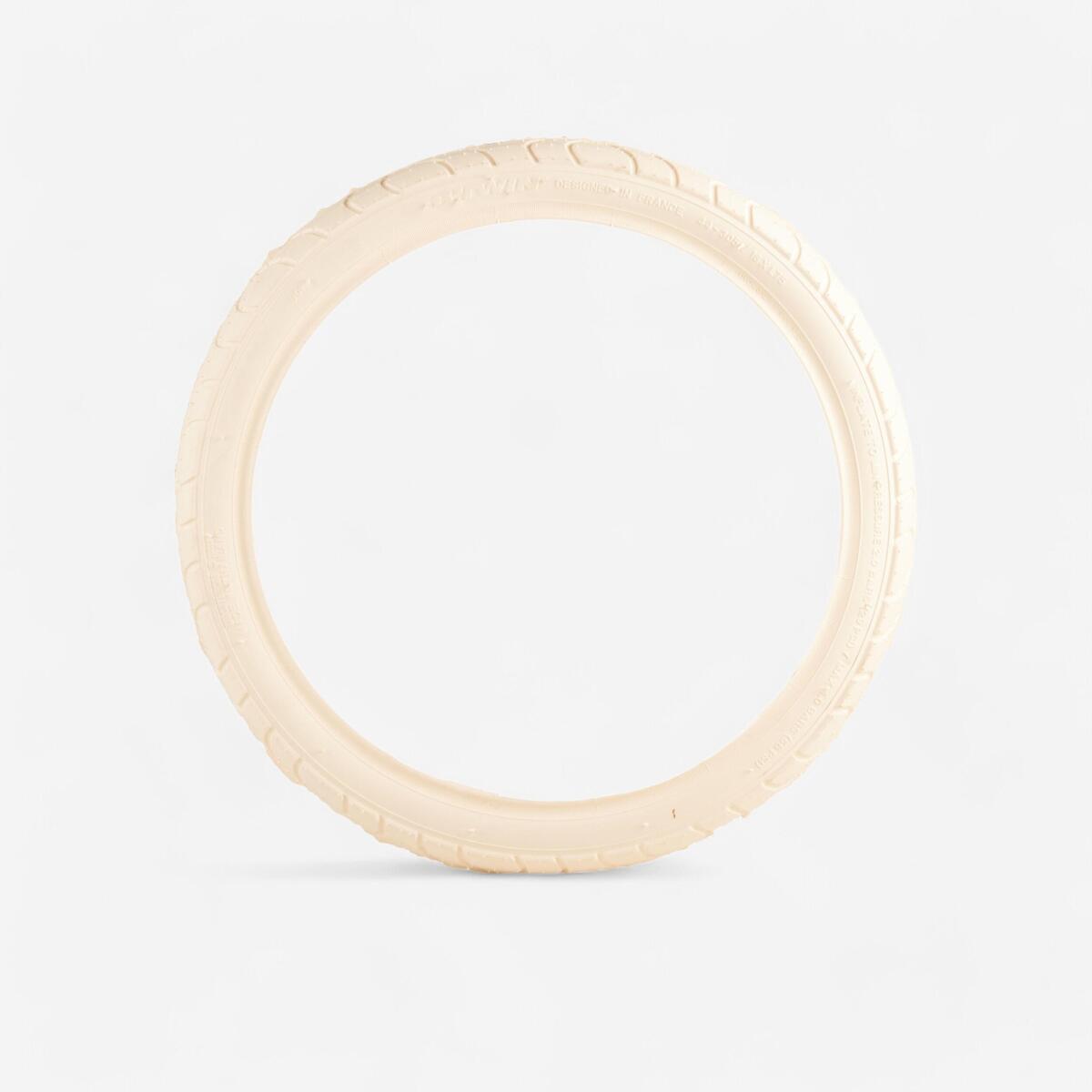 Pneu vélo enfant tringle rigide 16X1.75 / ETRTO 47-305 beige