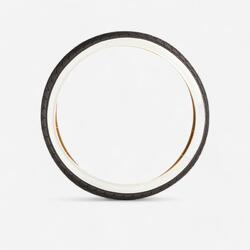 Pneu vélo enfant tringle rigide 20x1.75 / etrto 44-406 noir à flanc blanc