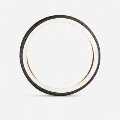 Band voor kinderfiets 20x1.75 draadband etrto 44-406 zwart wit