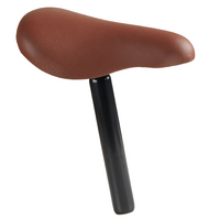 Selle + tige de selle marron pour draisienne RUNRIDE