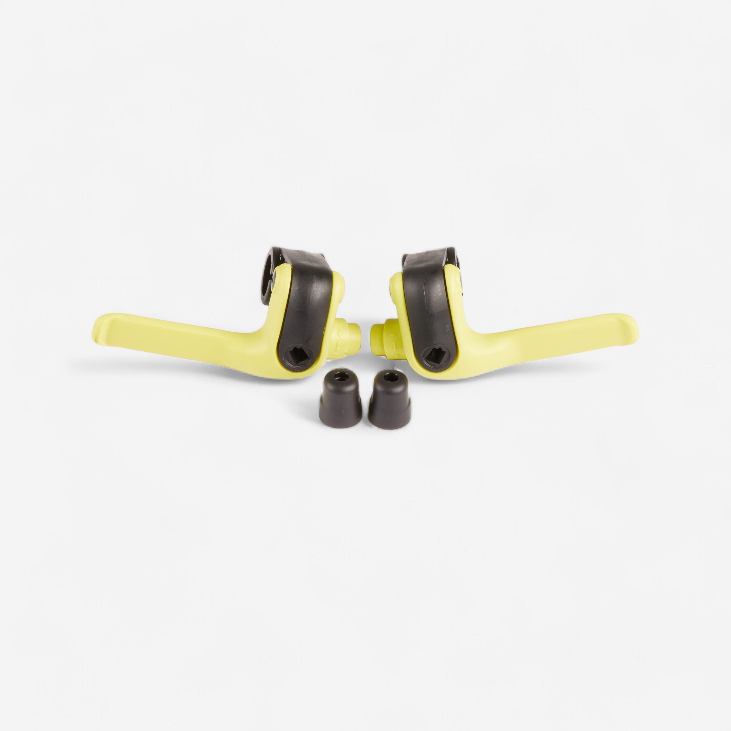 Btwin - Levier De Frein Stopeasy Vbrake Vert - Levier Frein - Sav Cycle - Jaune-vert - Taille Unique - Decathlon