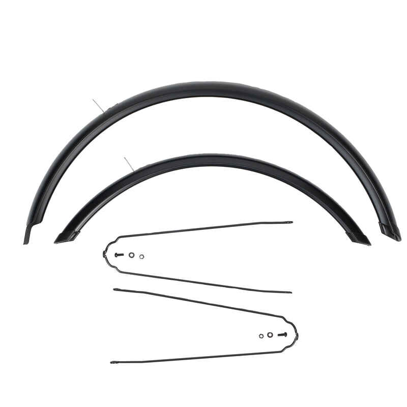 Mudguards Pair 24" Bike - Black (sold as a pair, without screws)