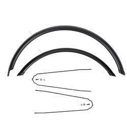 Mudguard Pair 24" Bike - Black