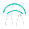 Mudguards Pair 16" Bike - Turquoise (sold as a pair, without screws)