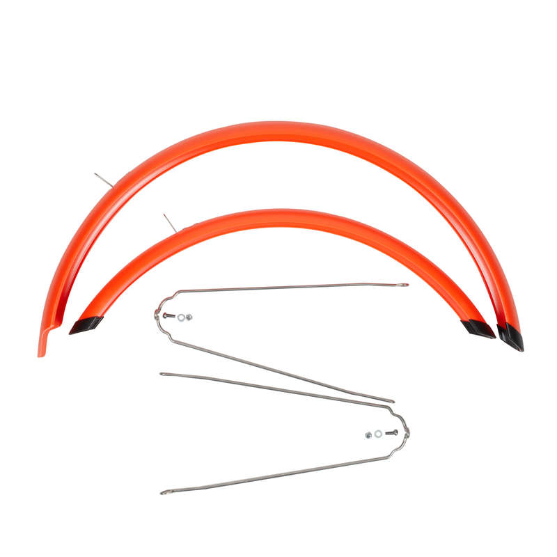 orange mtb mudguard