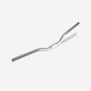 Manillar de Bicicleta Diámetro 25,4 mm Longitud 520 mm Plata