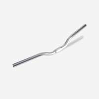 Guiador Bicicleta Diâmetro 25,4mm Comprimento 540mm Prateado