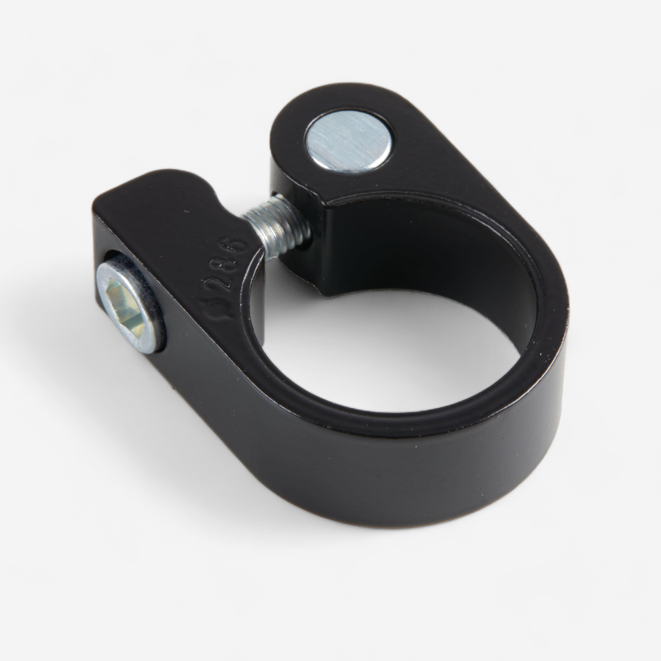Collier de selle à vis 28.6 mm noir - BTWIN