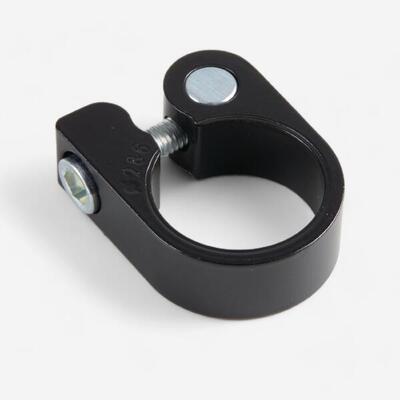 Collarino sella a vite 28.6 mm nero