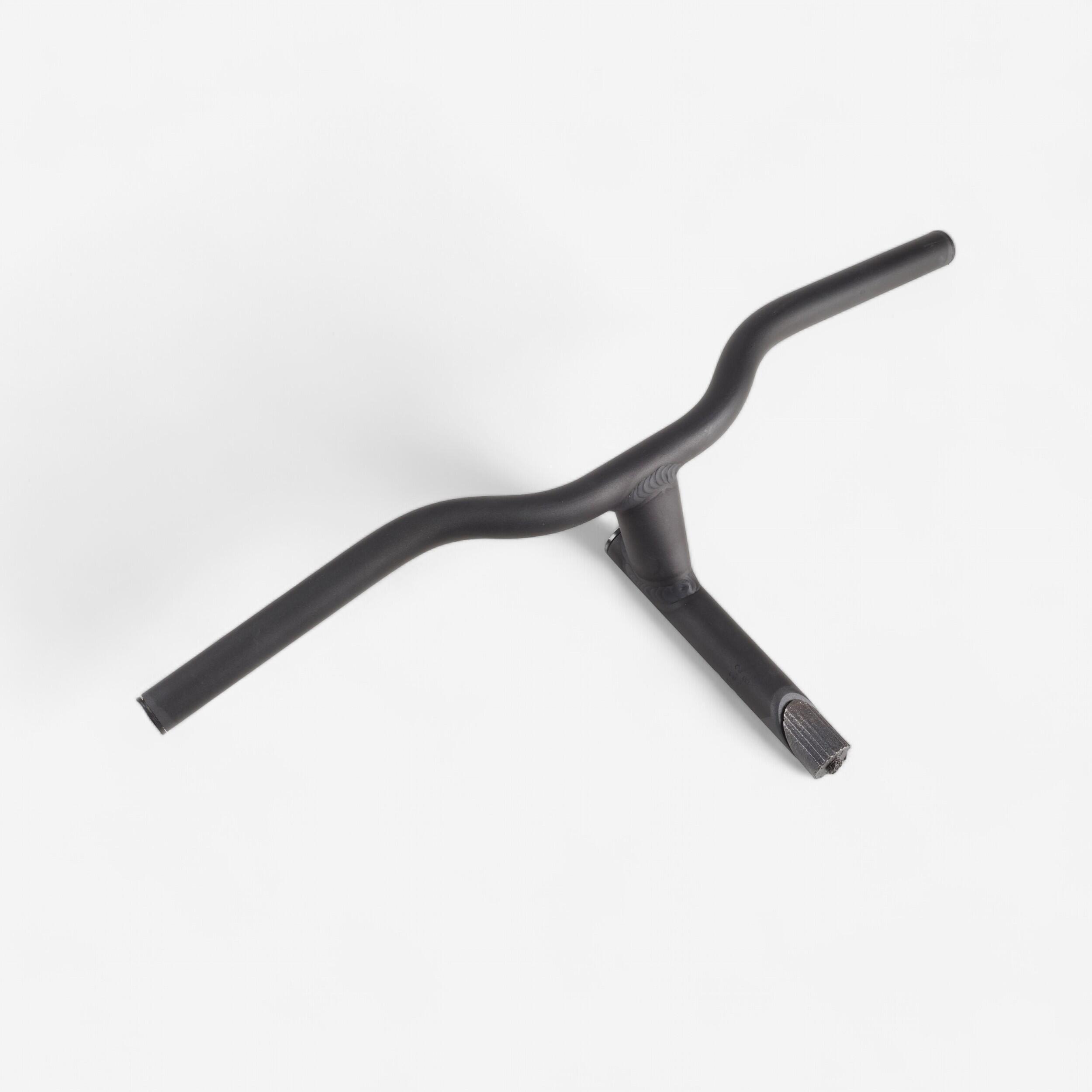 Cintre potence plongeur 1 pouce aluminium diametre 19 mm longueur 460 mm noir BTWIN Decathlon