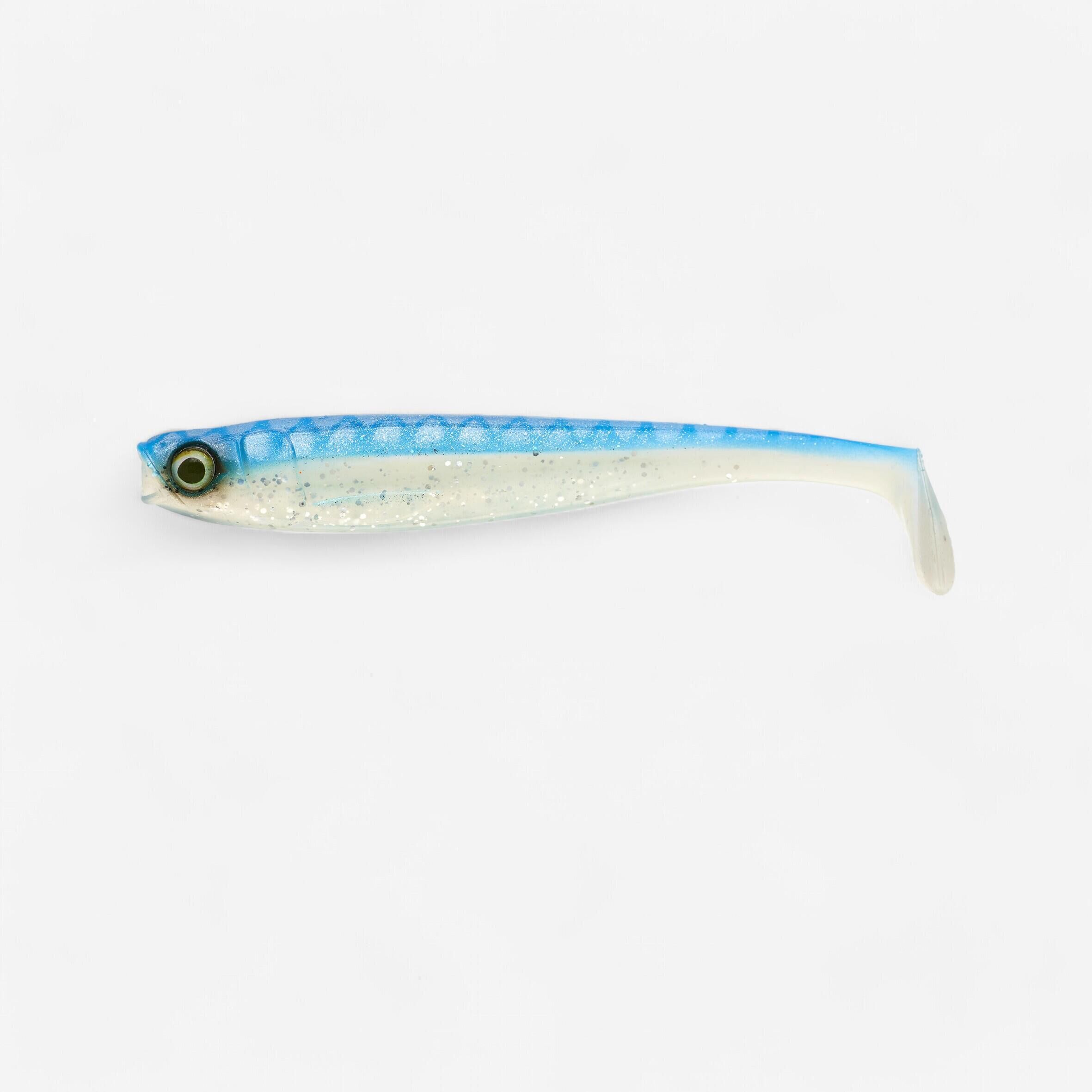 CAPERLAN ROGEN SOFT SHAD PIKE LURE 200 BLUE X1