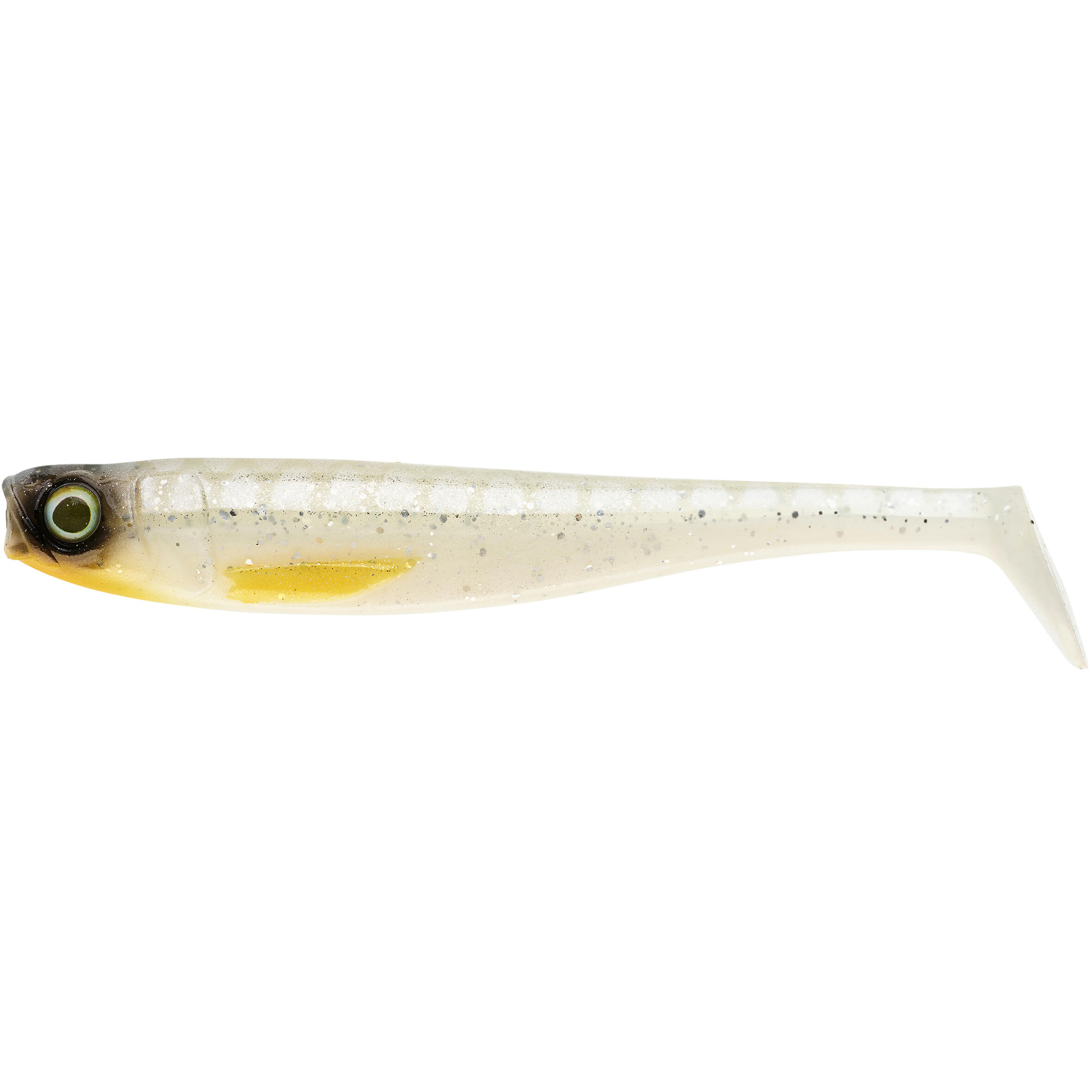 ROGEN SOFT SHAD PIKE LURE 200 WHITE X1 1/4