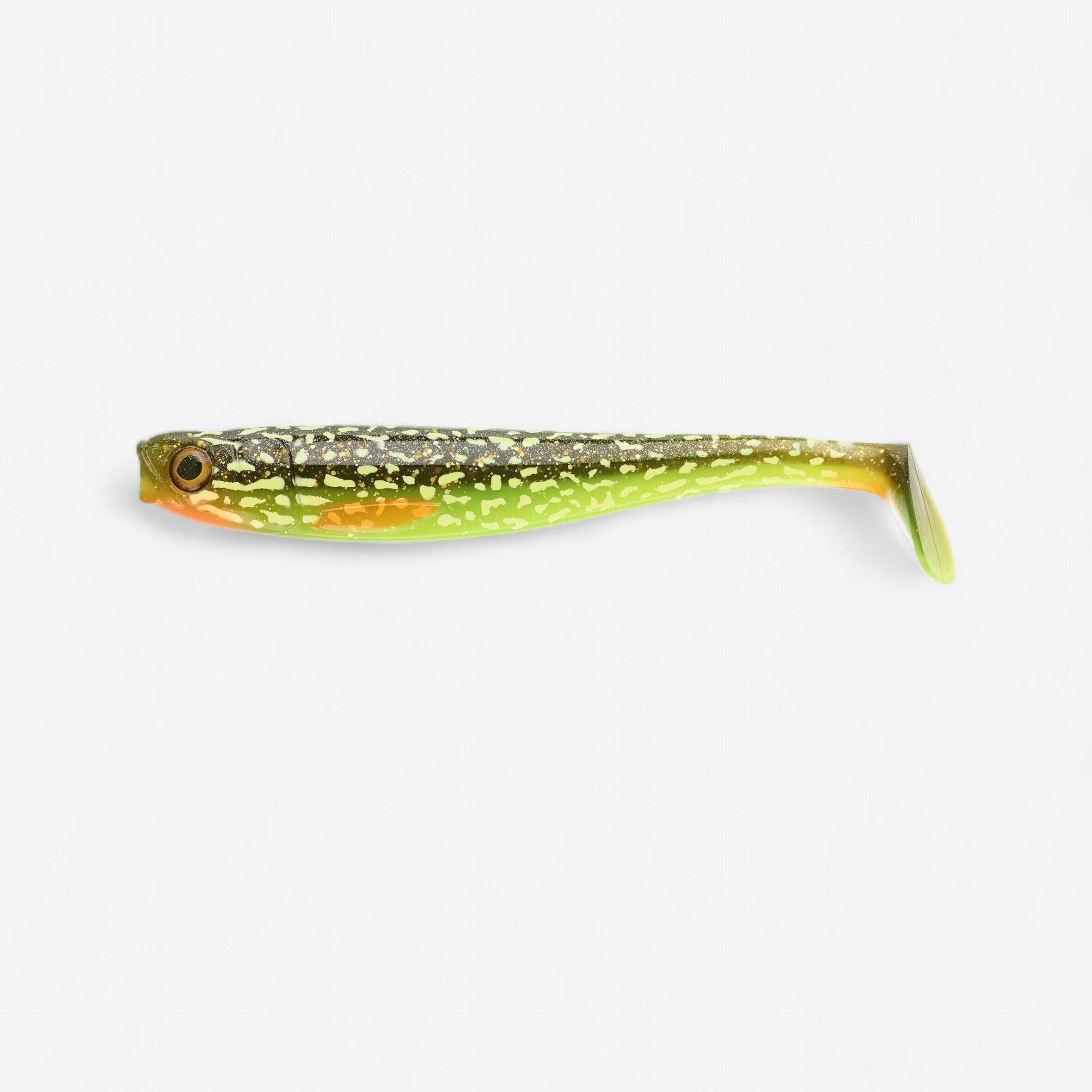 CAPERLAN ROGEN SOFT SHAD PIKE LURE 200 FIREPIKE X1