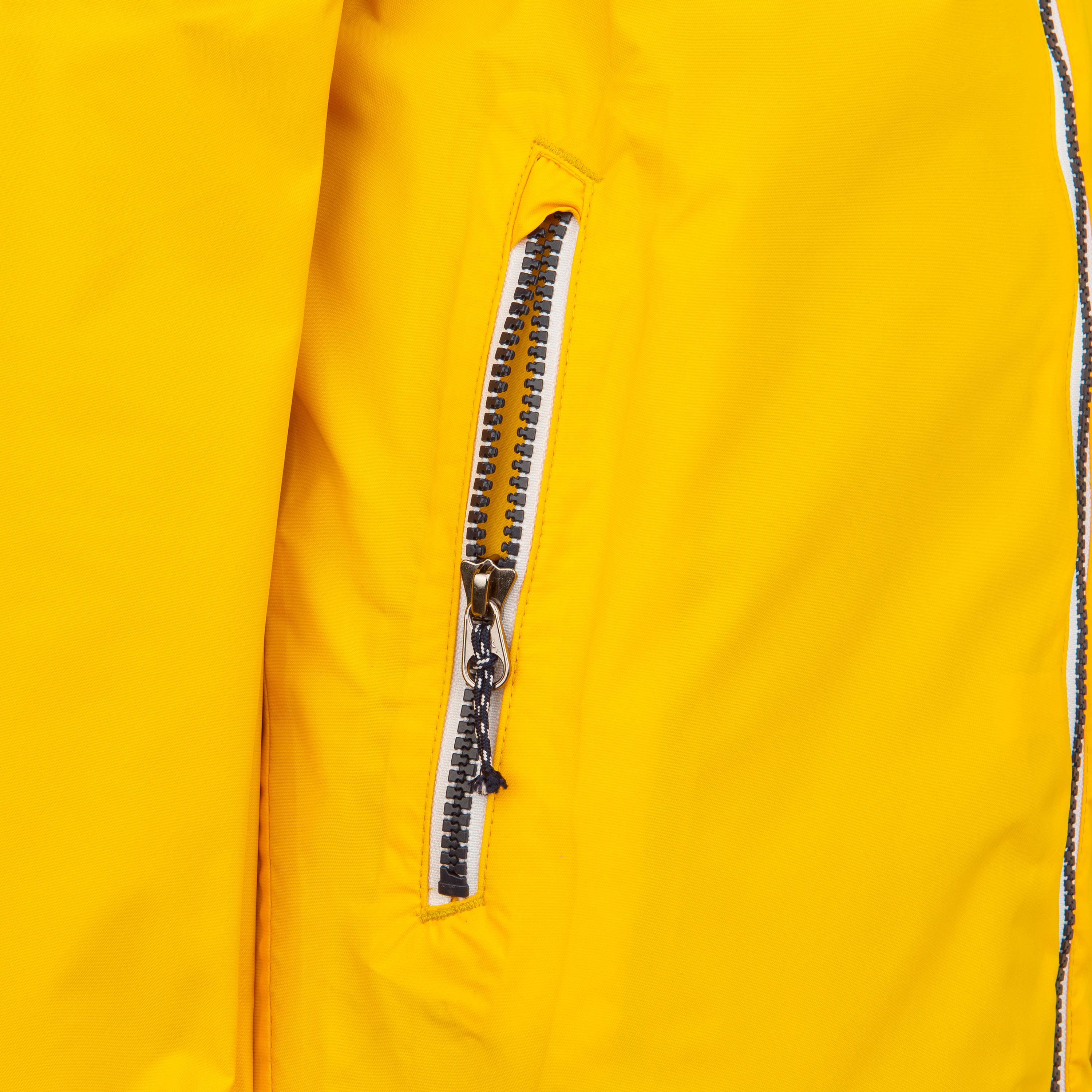 Kid's Waterproof Sailing Jacket 100 - Yellow 6/7