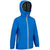 Kids' Waterproof Sailing Jacket 100 Bright blue