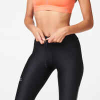 Women's Running Leggings - Kiprun Run 100 Black