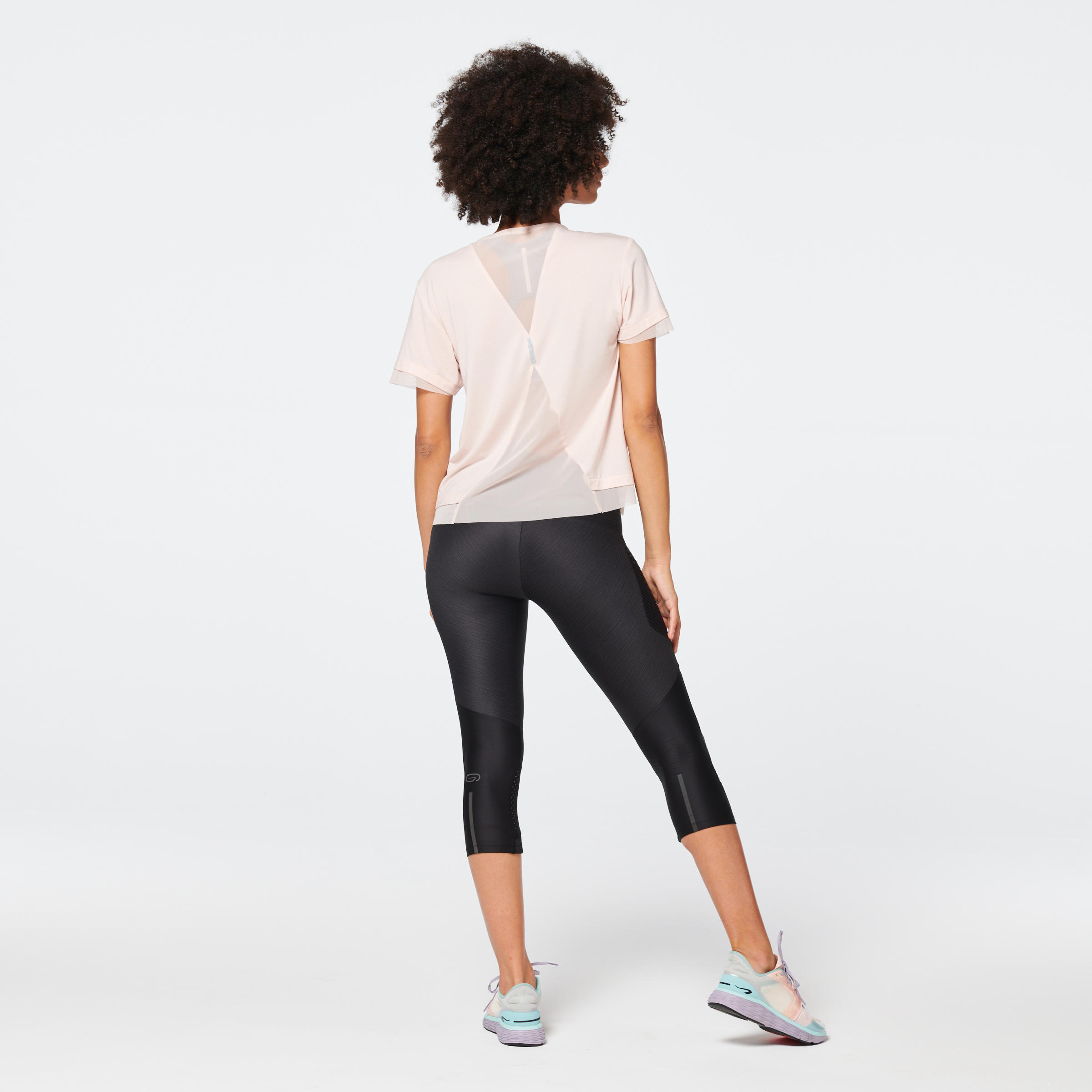 Feel Women's Running Breathable Short-Sleeved T-shirt - pink 39/56
