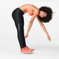 Women's Running Leggings - Kiprun Run 100 Black