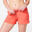 Short running Femme - KIPRUN Run 100 corail