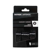 Grepplinda för tennis 12-pack TACKY svart Racketsport - Grepplinda TA OVERGRIP TACKY ARTENGO - Racketspel
