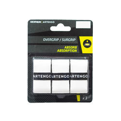 Tennis Absorbent Overgrip - White