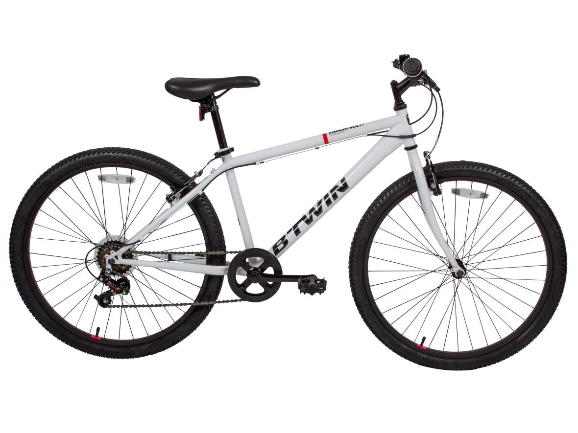 rockrider st100 tyre pressure