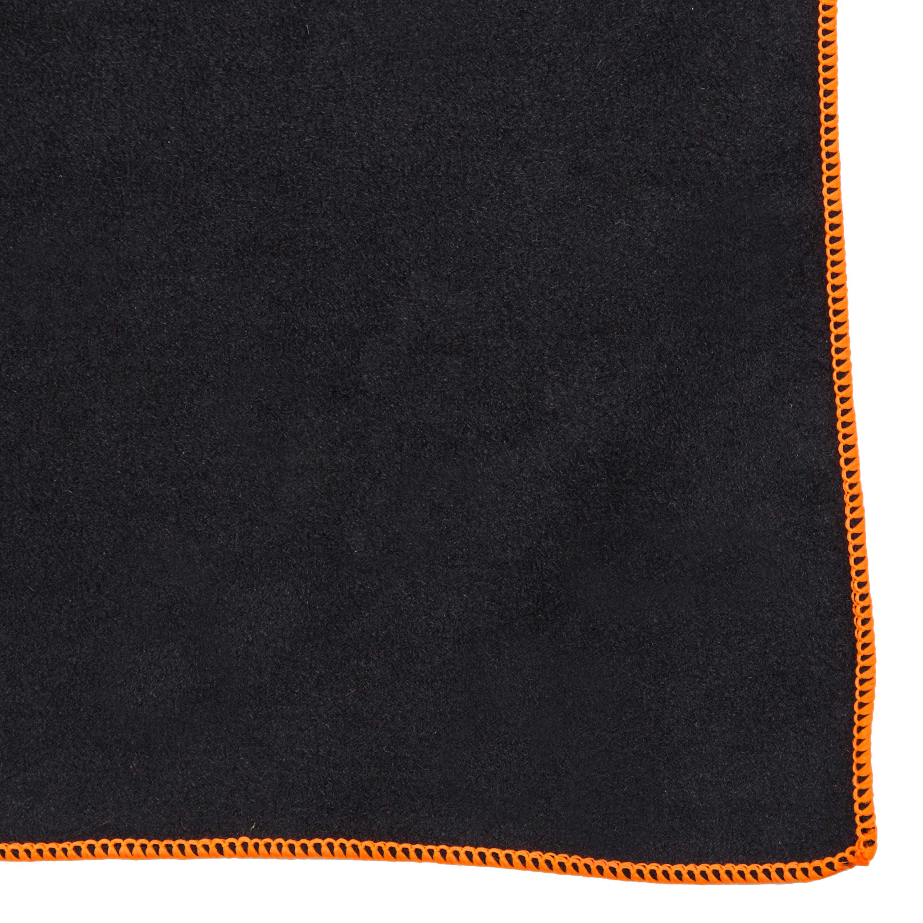 Swimming Microfibre Towel Size S - Black - NABAIJI