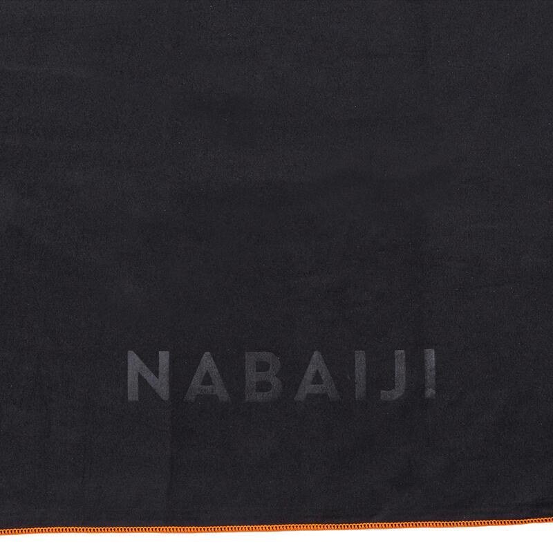 Prosop Microfibră Mărimea L 80 x 130 cm Negru
