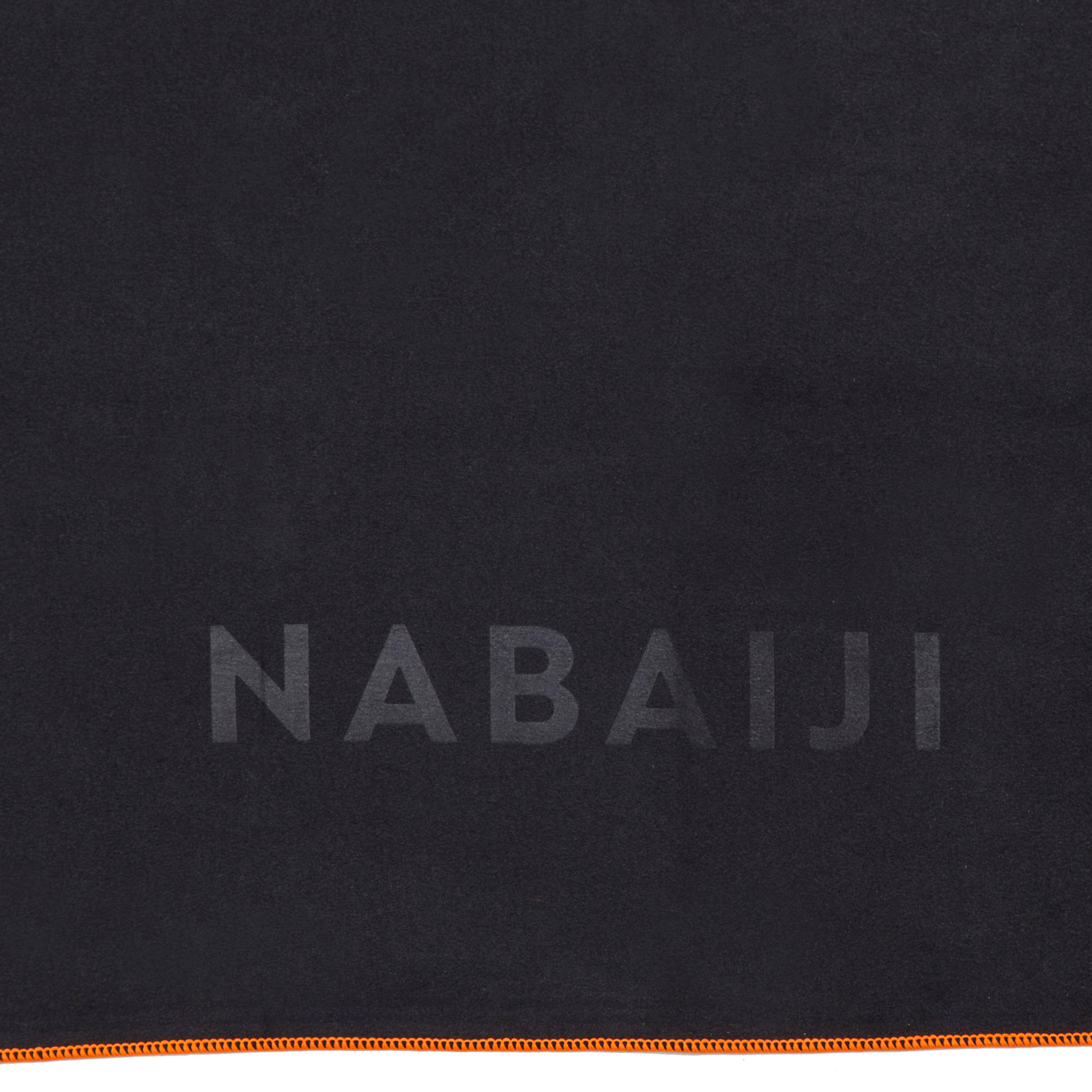 Microfiber Towel Size M 60 X 80 CM Black -  5