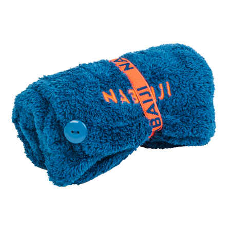 Microfibre Hair Towel - Blue