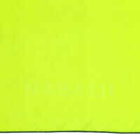 Swimming Microfibre Towel Size L 80 x 130 cm - Neon Yellow