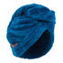 Women Microfiber Soft Hair Towel Dark Blue
