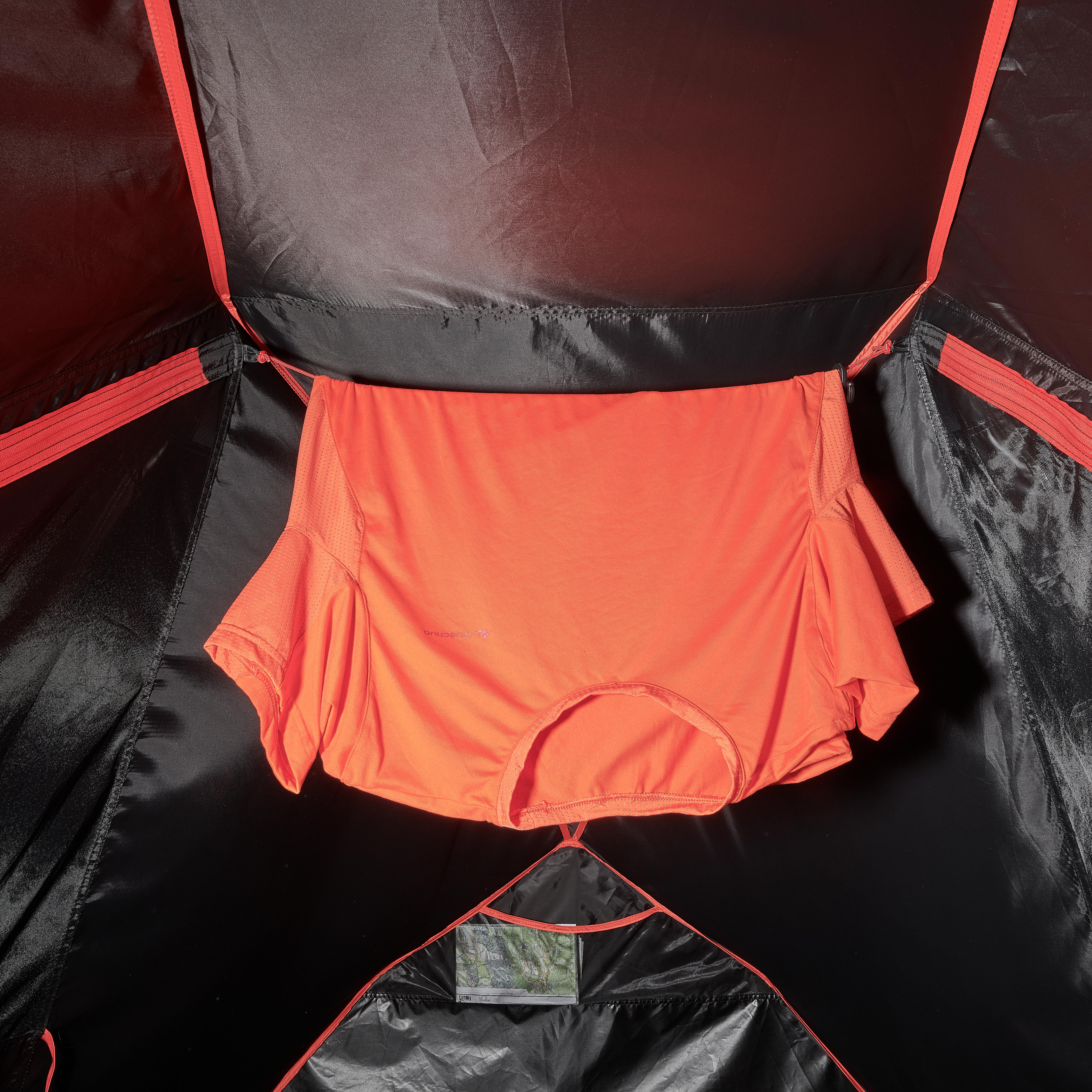 2-person Camping Tent, 2 Seconds Easy Fresh & Black - QUECHUA