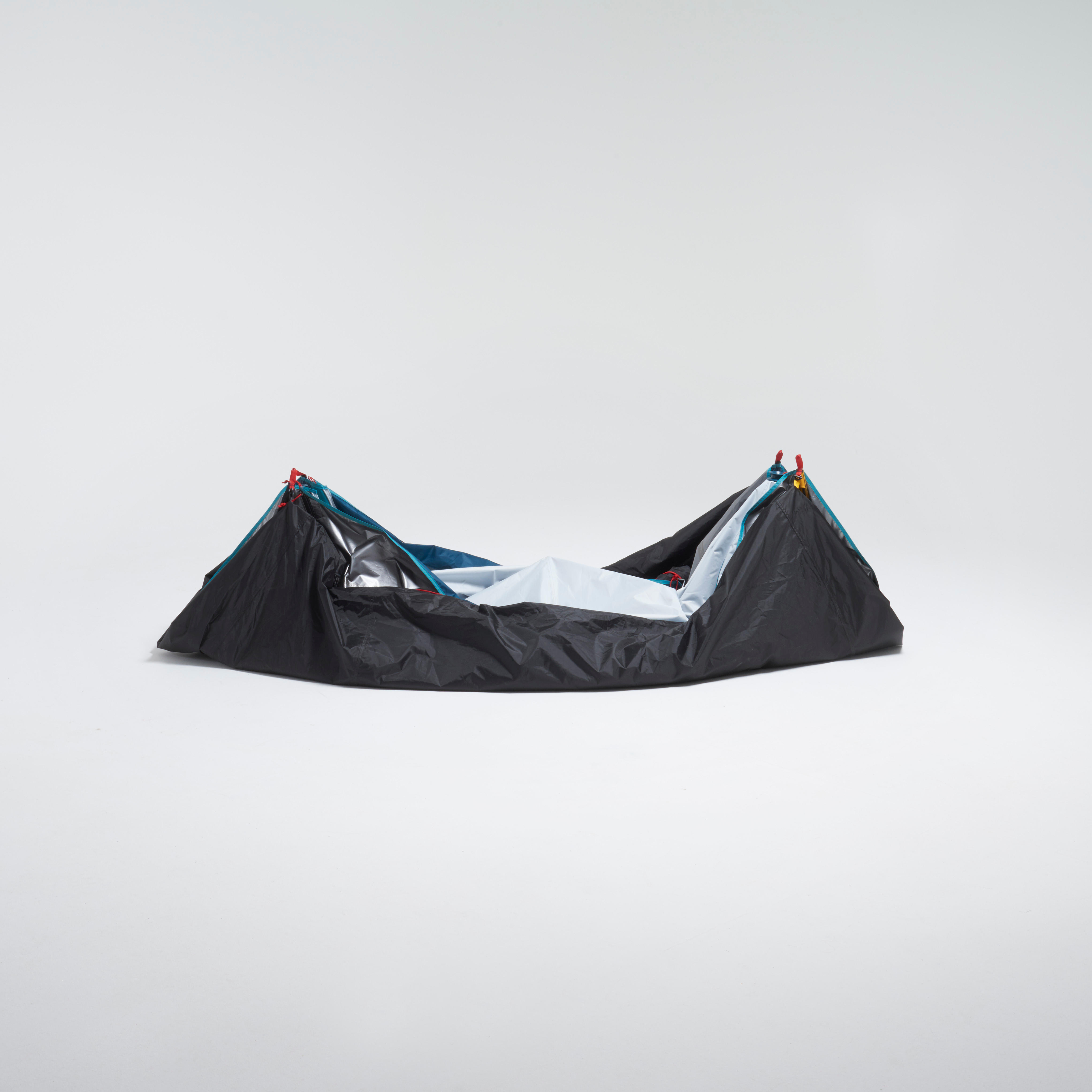 2-Person Camping Tent - 2 Seconds Easy Fresh & Black - QUECHUA