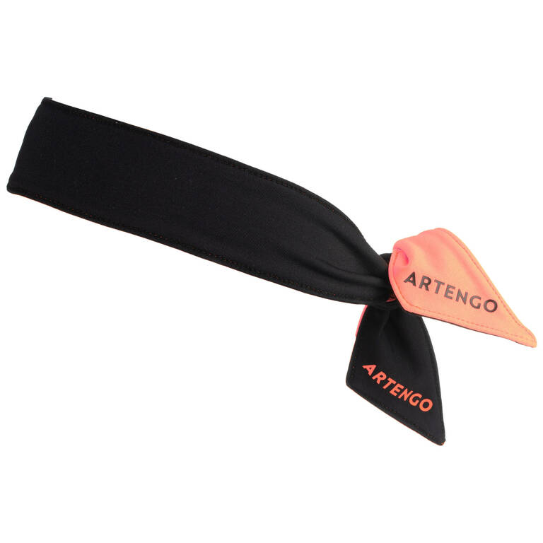 Tennis Bandana - Black/Orange