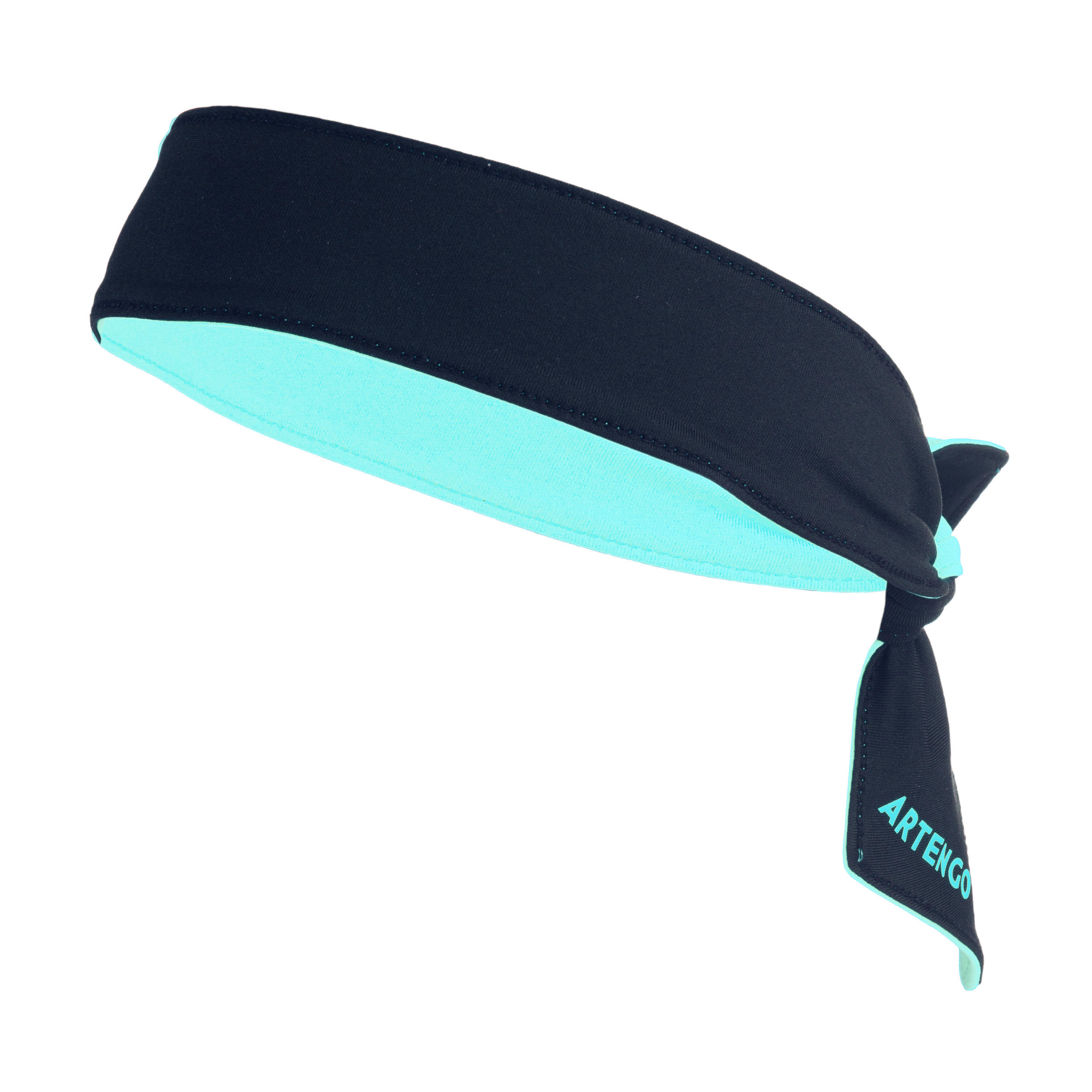 Tennis Bandana - Navy/Turquoise 2/9