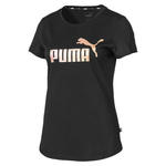 Puma T-shirt voor dames zwart