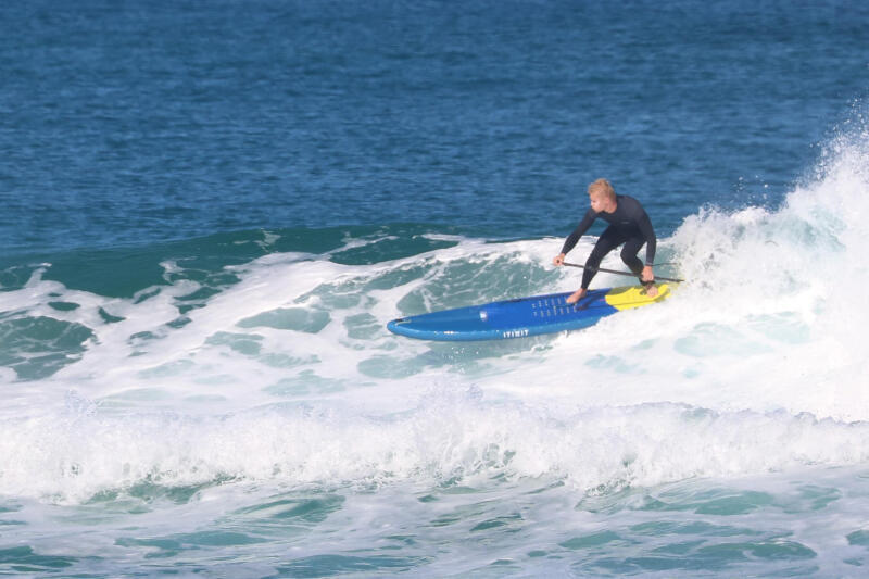 Deska stand up paddle shortboard surf Itiwit 500 9' 160 L pneumatyczna
