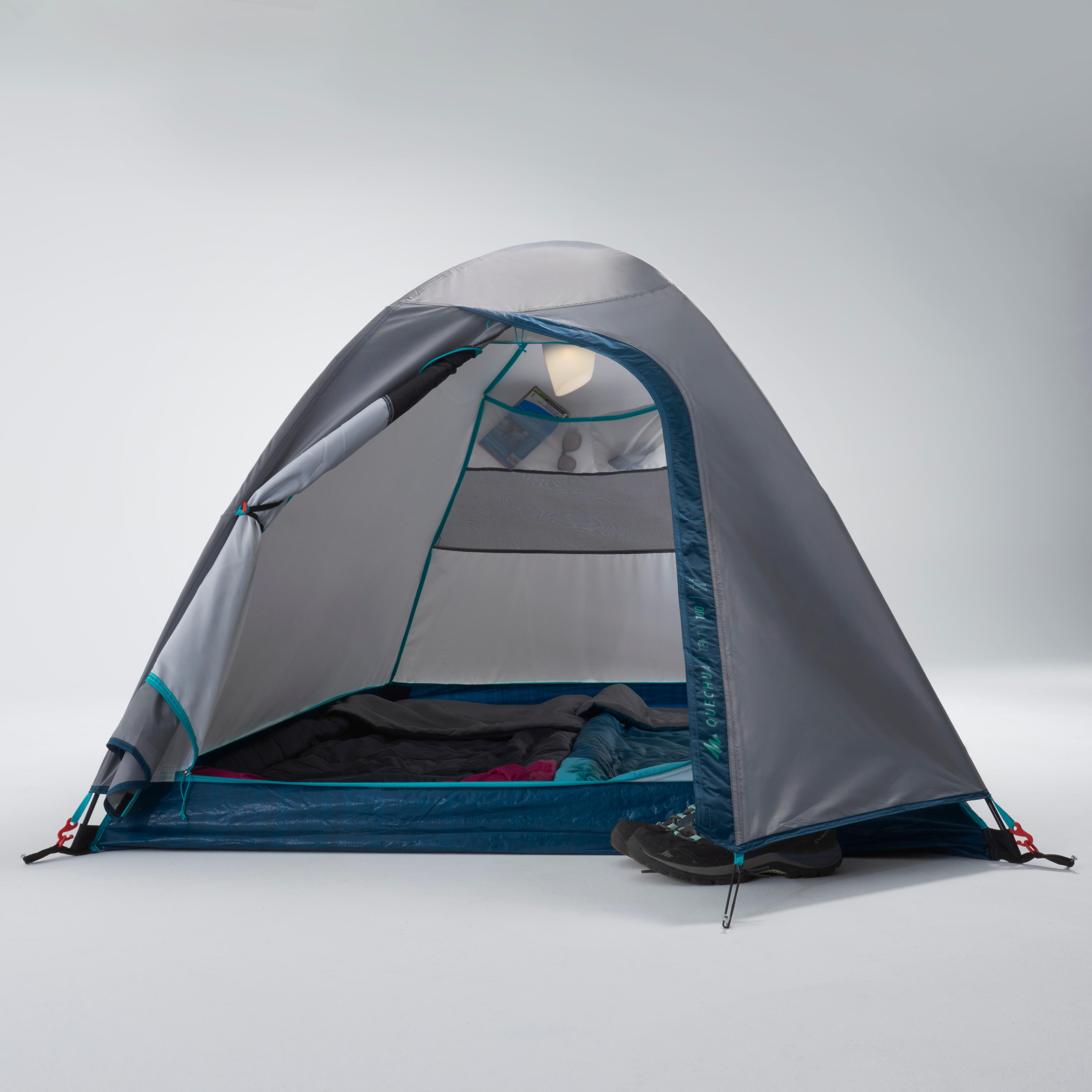CAMPING TENT MH100 - 2 PEOPLE