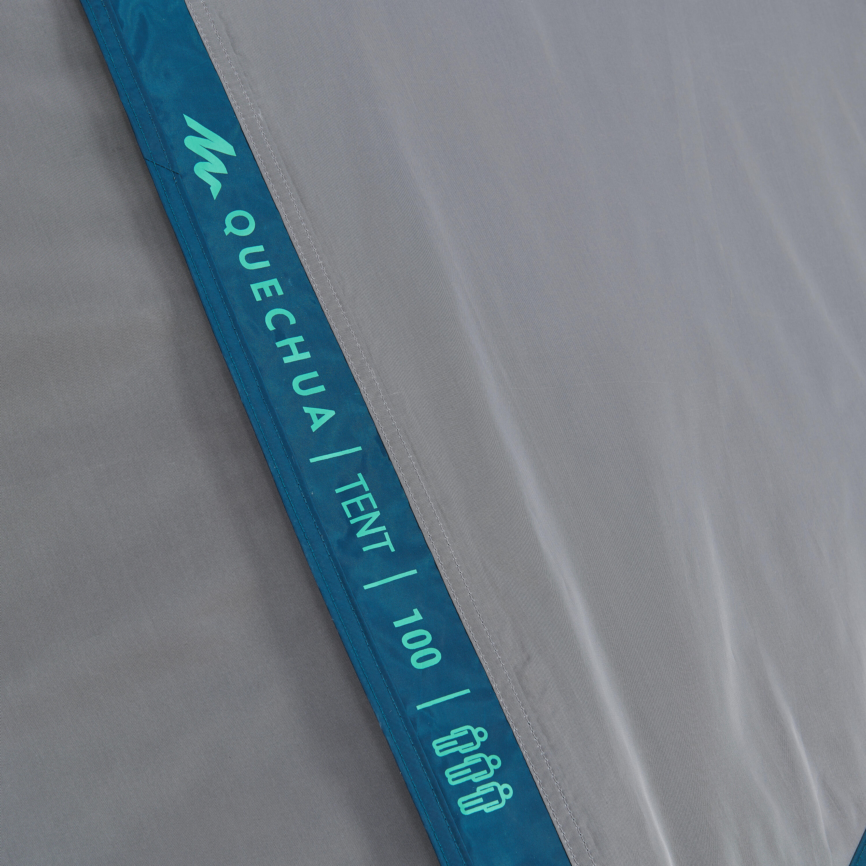 Tenda campeggio MH100 3 posti | grigia 42/56
