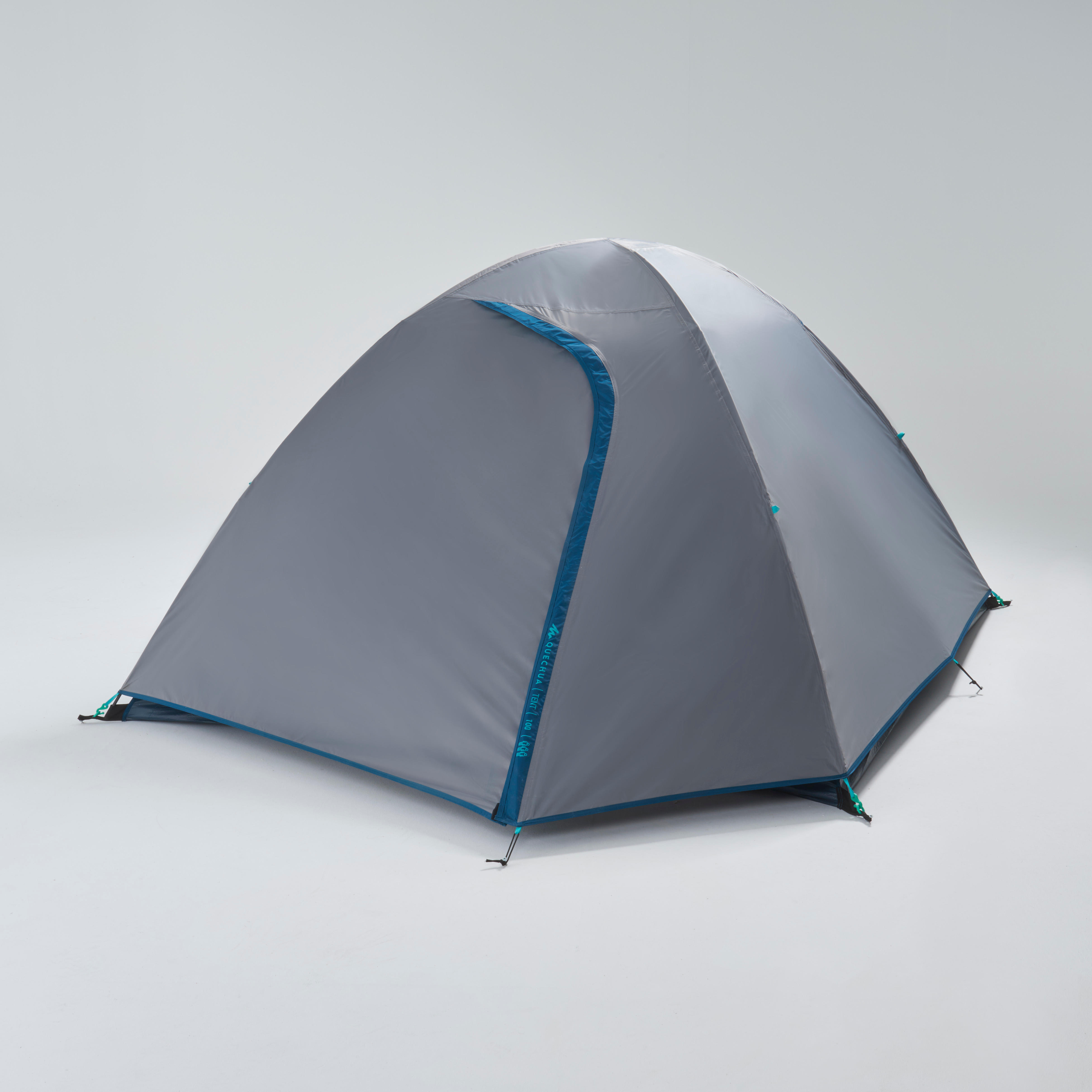 Camping Tent 3-Person, MH 100 - QUECHUA