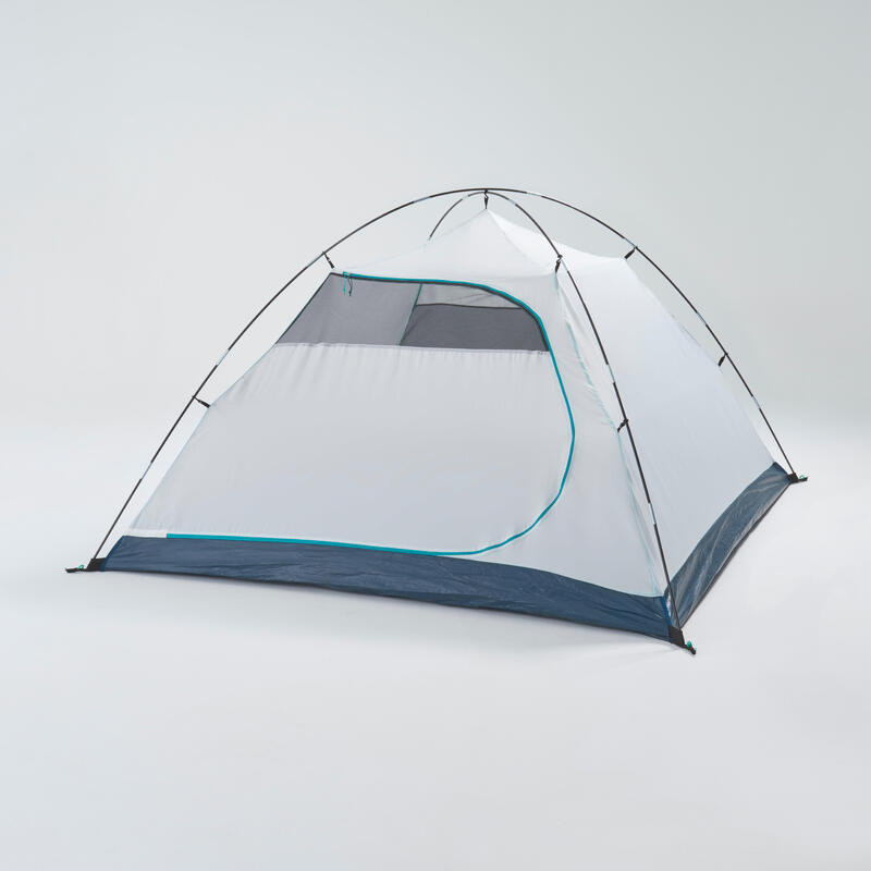 Cort de camping 3 locuri, MH100 gri