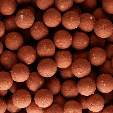 carp fishing boilies XTREM 900 14mm 1kg Strawberry