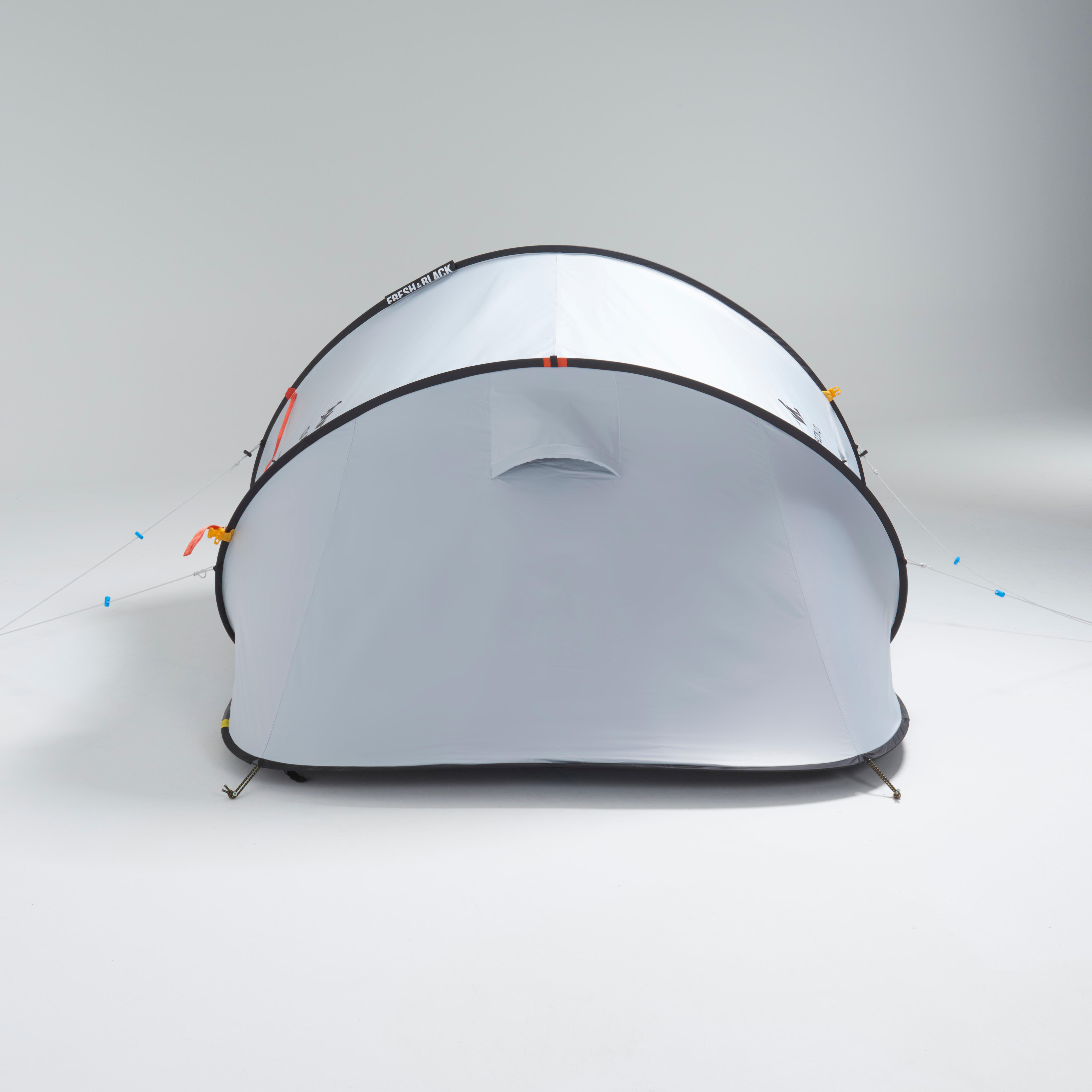 2-Person Camping Tent - 2 Seconds Fresh & Black - QUECHUA