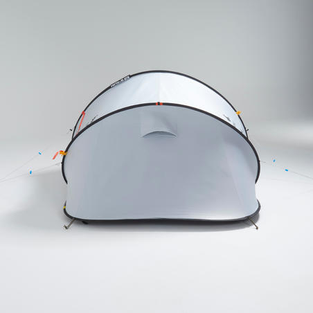 Tente de camping 2 personnes -  2 Secondes Fresh & Black blanc