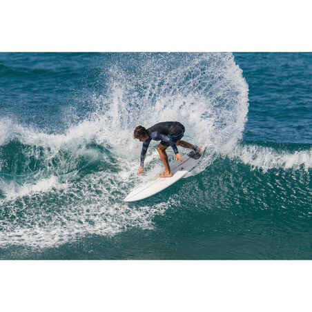Boardshorts Surfen Long 900 Contrast blau