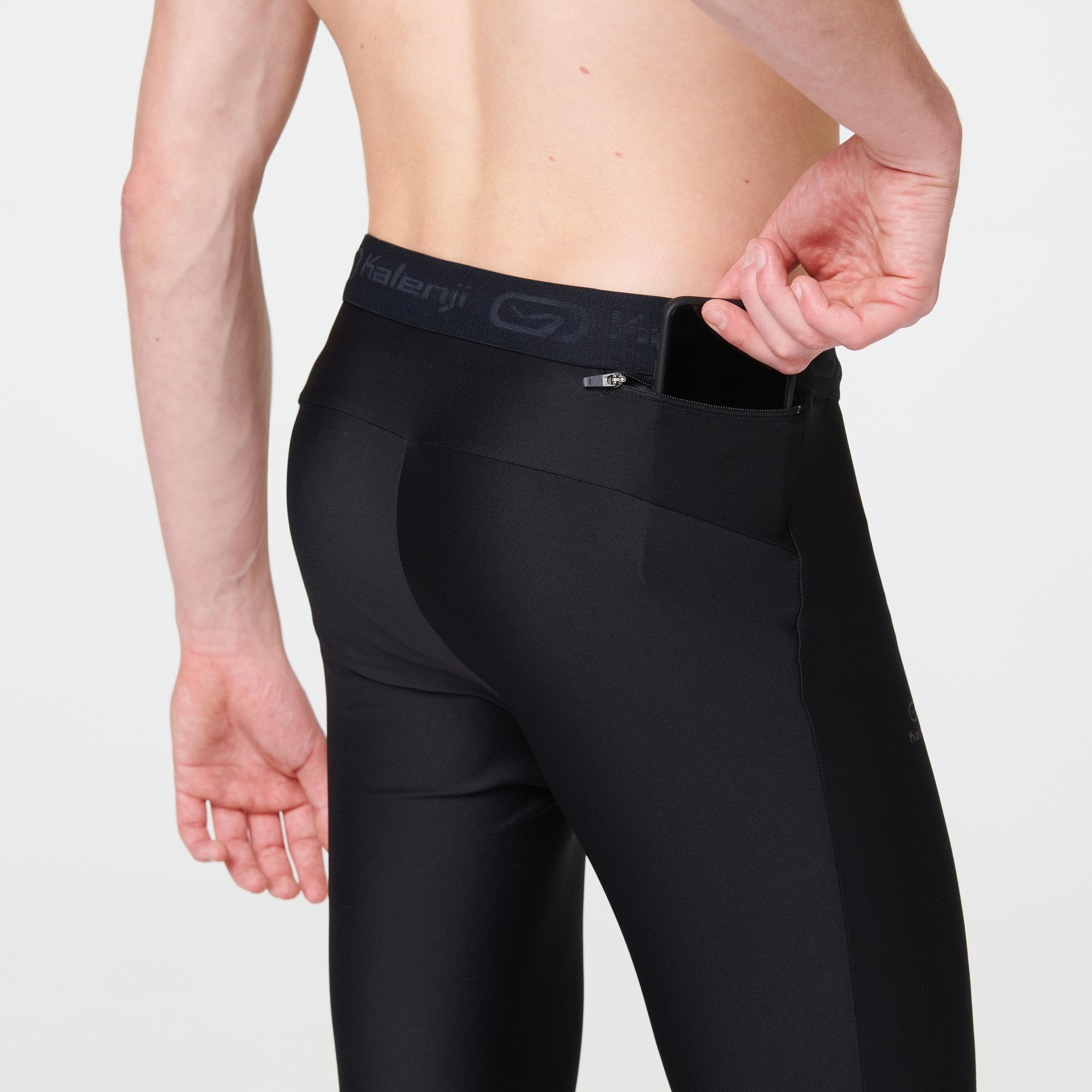 running tights with phone pocket mens