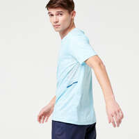 Tricou Alergare Run Dry+ Albastru Bărbați Produse Eco barbati - Tricou Alergare Bărbaţi KALENJI - Produse Eco barbati